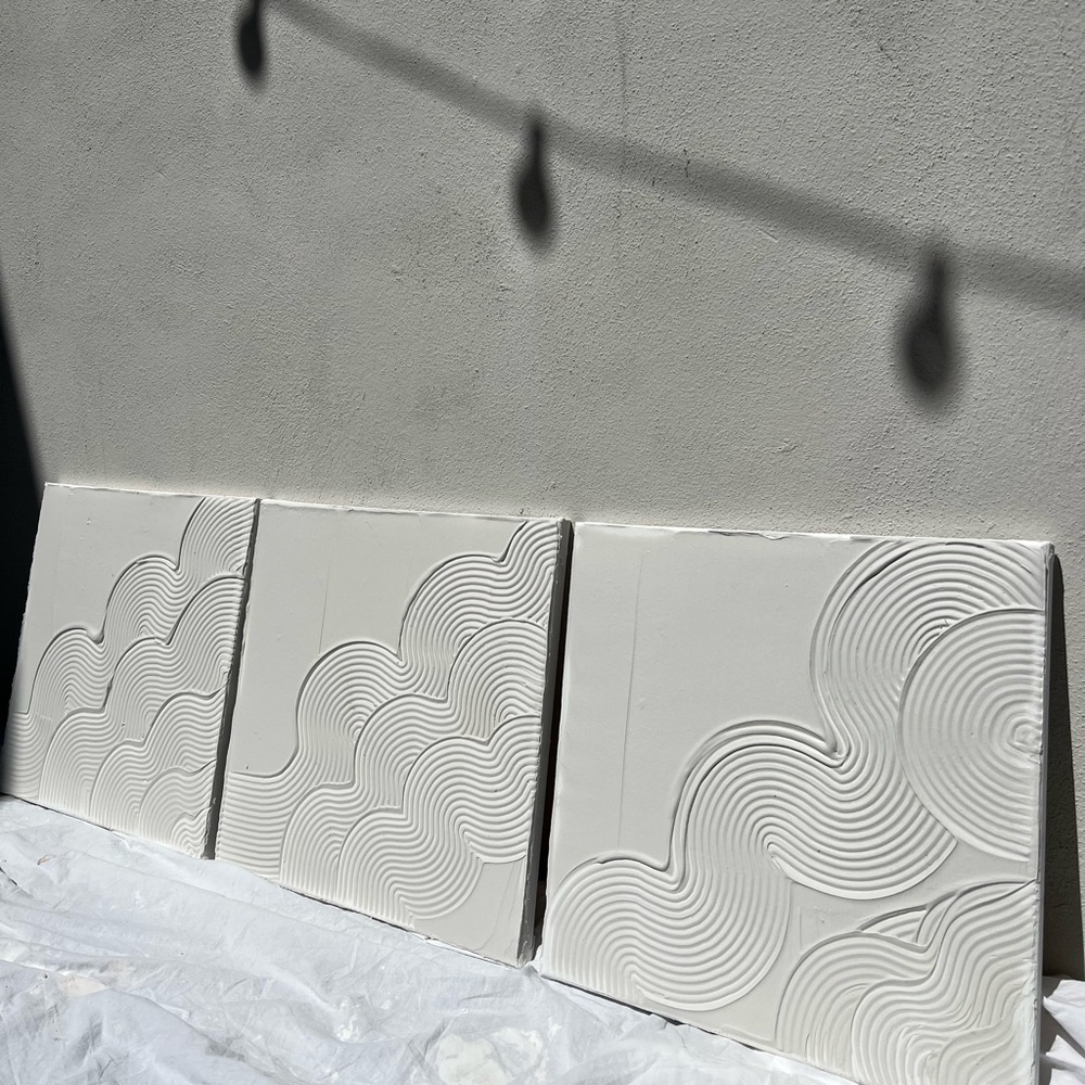 Hand made Mini canvas painting 3x